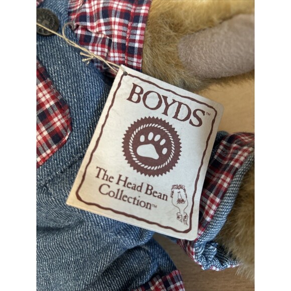 RARE Boyds Bears Chester and Fido 12" Best Dressed Series NWT Farmer Holiday - Picture 14 of 16